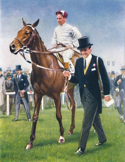 Bois Roussel, Jockey: E.C. Elliott, 1939 alkotó: Unbekannt