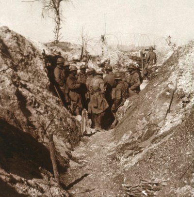 Bois de la Grille támadás előtt, Észak-Franciaország, c1914-c1918 alkotó: Unbekannt