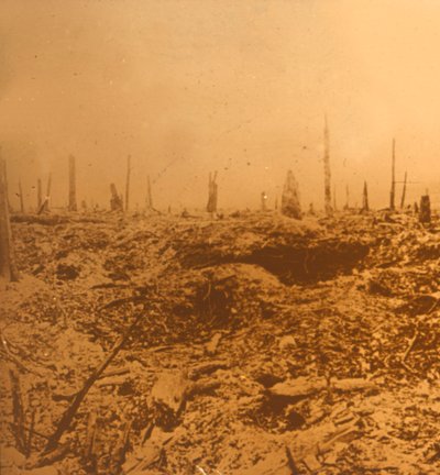 Bois du Chapitre, Vaux, Észak-Franciaország, 1914-c1918 alkotó: Unbekannt