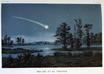 Bolide és vonata, 1870 alkotó: Unbekannt