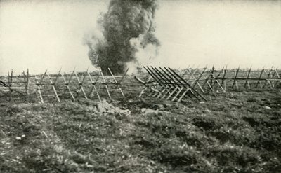 A német árkok bombázása, 1919. alkotó: Unbekannt