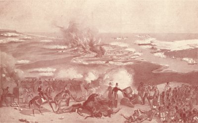 Sebastopol bombázása, 1854-1909 alkotó: Unbekannt