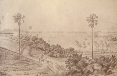 Bombay kikötője – Belmontból nézve, 1821. szeptember, 1936. alkotó: Unbekannt