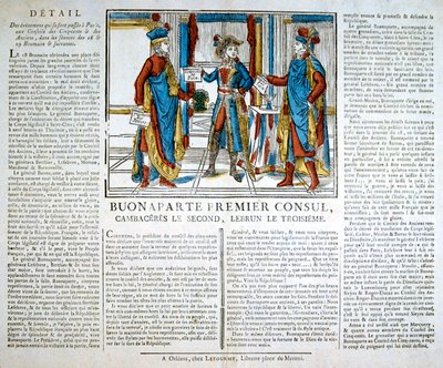 Bonaparte 1. konzul, 19. század alkotó: Unbekannt