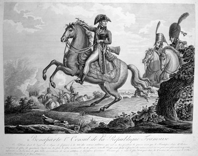 Bonaparte, a Francia Köztársaság 1. konzulja, XIX alkotó: Unbekannt