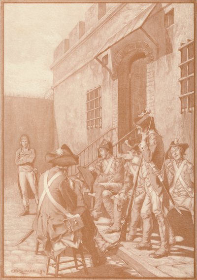 Bonaparte letartóztatásban, 1794. augusztus, 1896 alkotó: Unbekannt