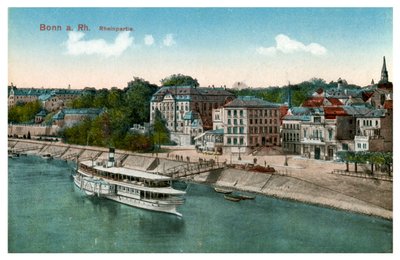 Bonn és a Rajna, XX. század alkotó: Unbekannt