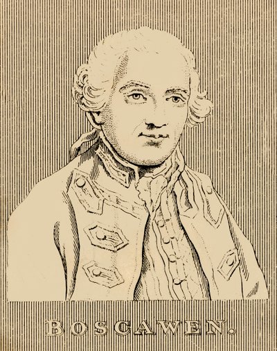 Boscawen, 1711-1761, 1830. alkotó: Unbekannt