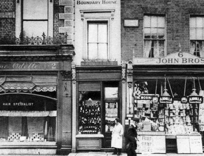 Boundary House, Notting Hill Gate, London, 1926-1927 alkotó: Unbekannt
