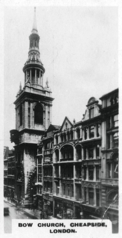 Bow Church, Cheapside, London, 1920-as évek alkotó: Unbekannt
