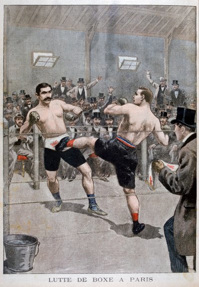 Boksz Párizsban, 1899 alkotó: Unbekannt