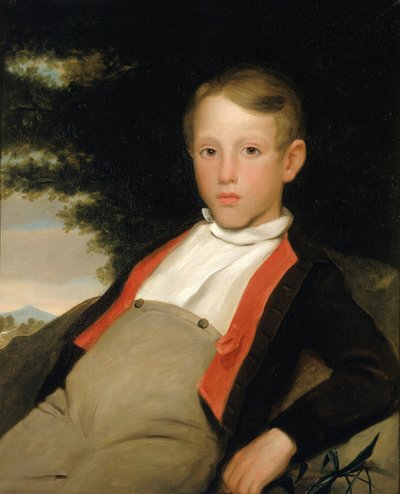 Fiú a tájban, kb. 1840. alkotó: Unbekannt