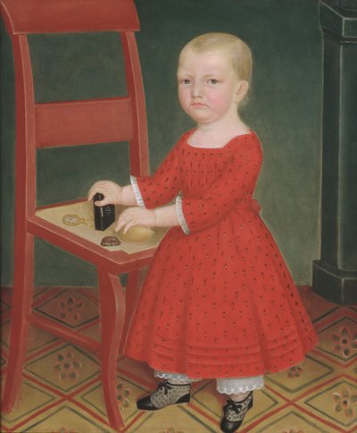Szőke hajú fiú, kb. 1840-50. alkotó: Unbekannt