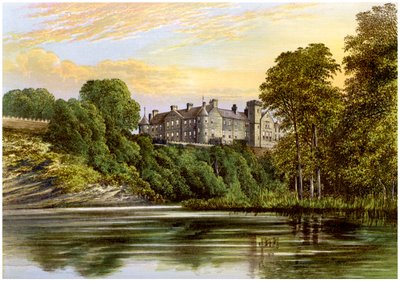 Brechin kastély, Brechin, Angus, Skócia, Dalhousie gróf otthona, 1880 alkotó: Unbekannt