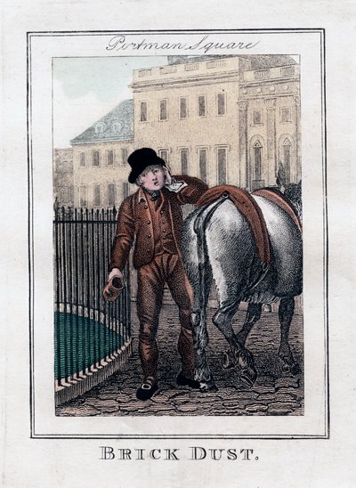 Brick Dust, Portman Square, London, 1805 alkotó: Unbekannt
