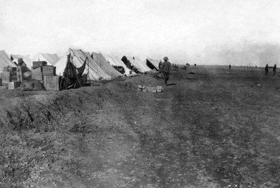 Brit 15 RWR tábor, Bagdad közelében, 1918 alkotó: Unbekannt