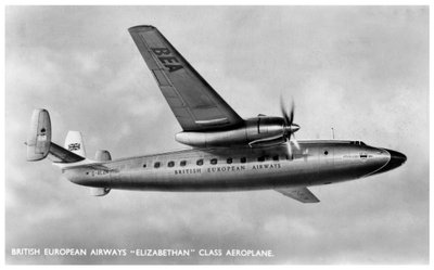 British European Airways Erzsébet-osztályú repülőgép, XX. század alkotó: Unbekannt