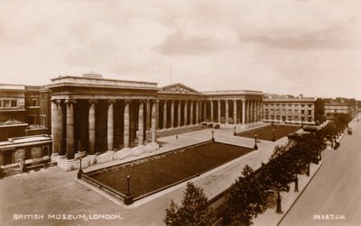 British Museum, London, 1920. alkotó: Unbekannt