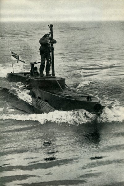 Brit X-Craft törpe tengeralattjáró, második világháború, 1945. alkotó: Unbekannt