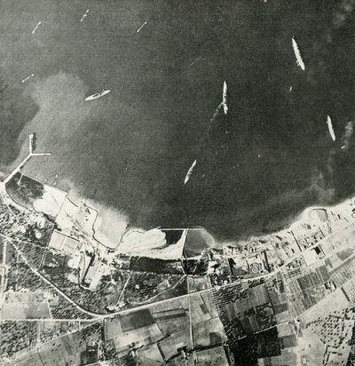 Brit hadihajók Málta partjainál, II. világháború, 1940-1942 1944. alkotó: Unbekannt