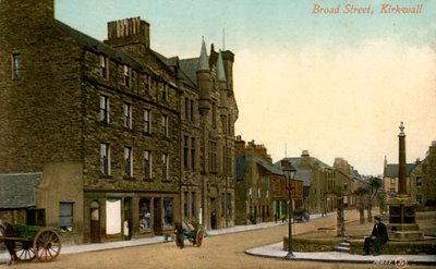 Broad Street, Kirkwall, Orkney, Skócia, XX. század alkotó: Unbekannt