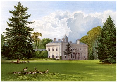 Brockley Hall, Somerset, a Smyth-Pigott család otthona, 1880 alkotó: Unbekannt