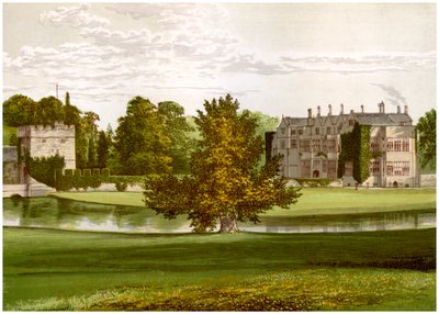 Broughton Castle, Oxfordshire, Lord Saye és Sele otthona, 1880 alkotó: Unbekannt