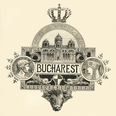 Bukarest, 19. század vége – 20. század eleje. alkotó: Unbekannt