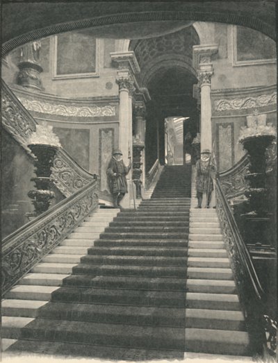 Buckingham-palota: A nagy lépcsőház, 1886 alkotó: Unbekannt