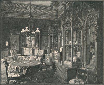 Buckingham-palota: The Prince Consorts Music-Room, 1886 alkotó: Unbekannt