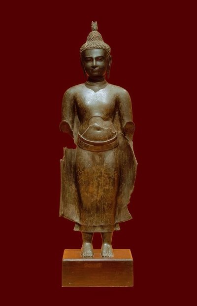 Buddha khmer művészet, Kambodzsa, 14. évf. alkotó: Unbekannt