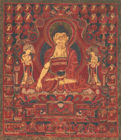Buddha Shakyamuni, mint a Munis ura, 17. század közepe. alkotó: Unbekannt