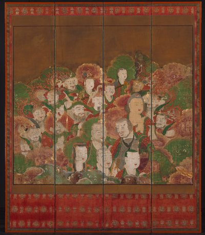Buddhista istenségek, 1700-1800. alkotó: Unbekannt