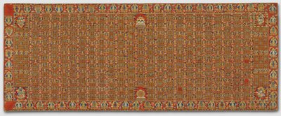 Buddhista papok szertartási köntöse, 1400-as évek. alkotó: Unbekannt