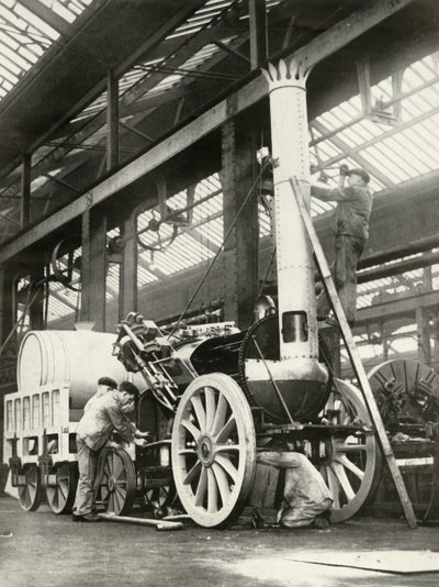 A rakéta építése - 1935-ben, 1935-ben. alkotó: Unbekannt