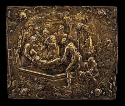 Egy szent temetése, c. 1600. alkotó: Unbekannt