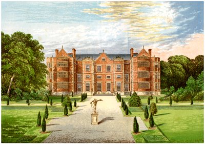 Burton Agnes Hall, Worcestershire, Baronet Boynton otthona, 1880 alkotó: Unbekannt
