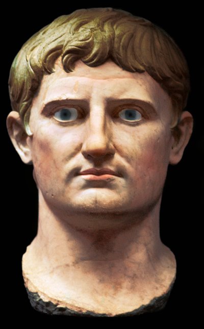 Augustus római császár mellszobra, Kr. e. 1. század alkotó: Unbekannt