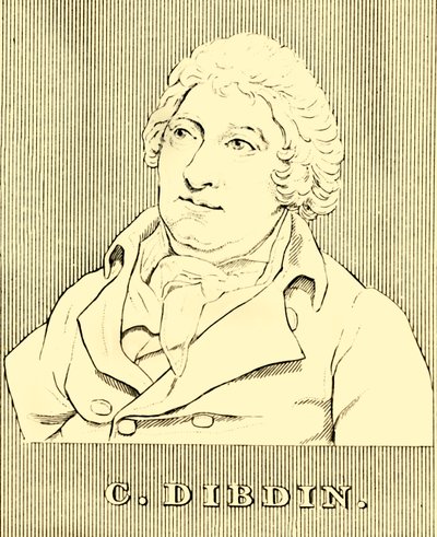 C. Dibdin, c1745-1814, 1830. alkotó: Unbekannt