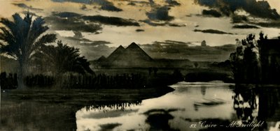 Kairó – Alkonyatban, 1918-c1939. alkotó: Unbekannt