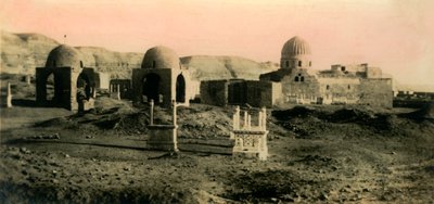 Kairó: Khalifa sírjai, 1918-c1939. alkotó: Unbekannt