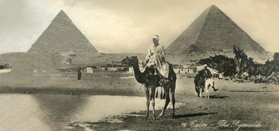Kairó: A piramisok, c1918-c1939. alkotó: Unbekannt
