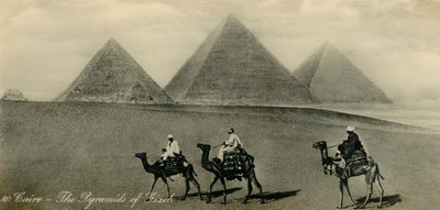 Kairó: Gizeh piramisai, 1918-c1939. alkotó: Unbekannt