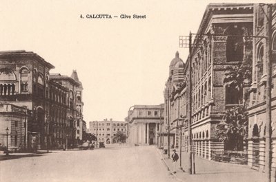 Kalkutta – Clive Street, 1900 alkotó: Unbekannt