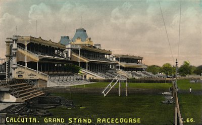 Calcutta. Grand Stand versenypálya, 1930-as évek. alkotó: Unbekannt