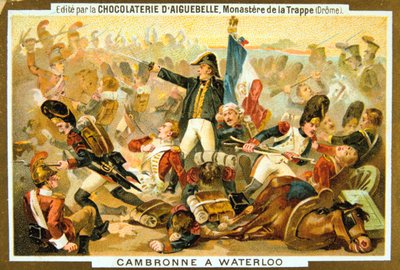Cambronne a waterlooi csatában, 1815. június 18., XIX. század alkotó: Unbekannt