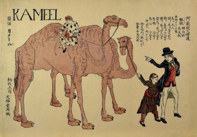 Tevék holland kezelőkkel, kb. 1821. alkotó: Unbekannt