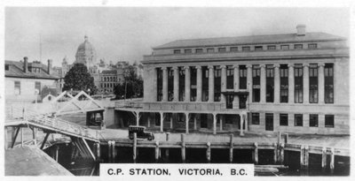 Kanadai csendes-óceáni állomás, Victoria, British Columbia, Kanada, 1920-as évek alkotó: Unbekannt