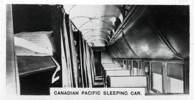 Canadian Pacific hálókocsi, Kanada, 1920-as évek alkotó: Unbekannt