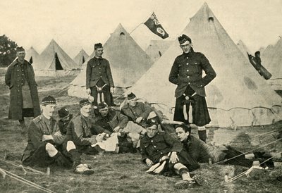 Kanadai katonák, első világháború, 1914, c1920. alkotó: Unbekannt